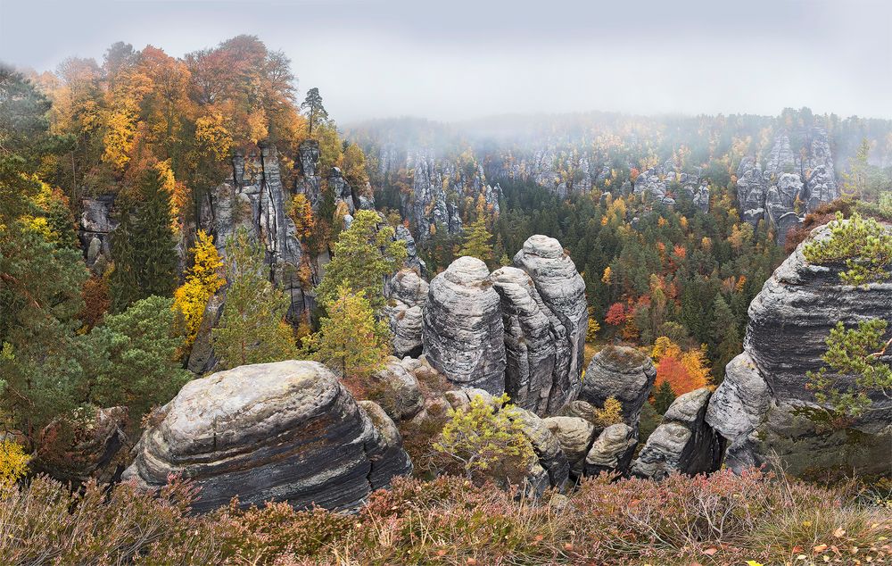 Elbsandsteingebirge von Schuller Sorin 