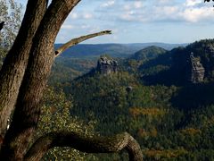 Elbsandsteingebirge im schönsten "Kleid"