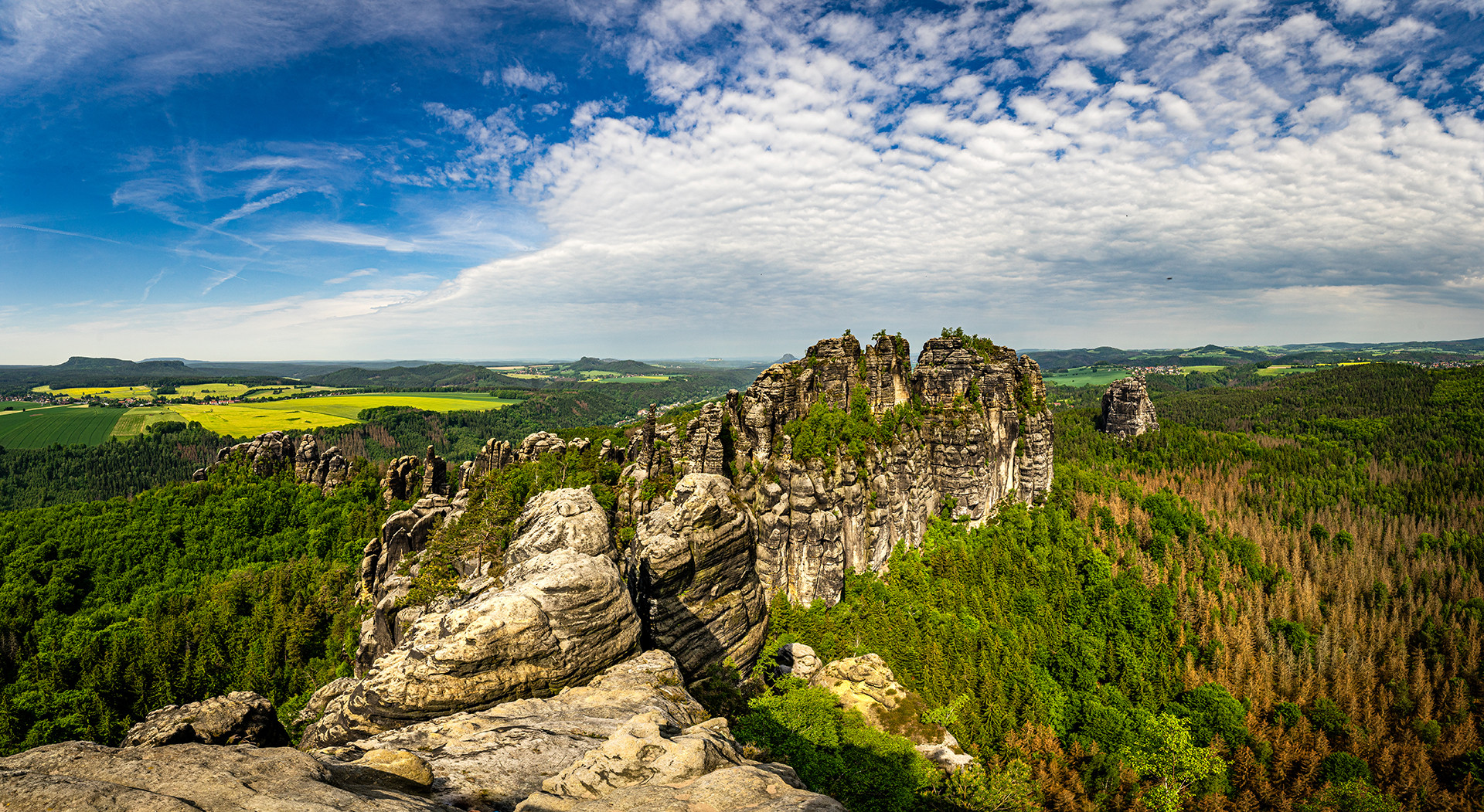 Elbsandsteingebirge - Schrammsteine