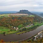 Elbschleife und Lilienstein