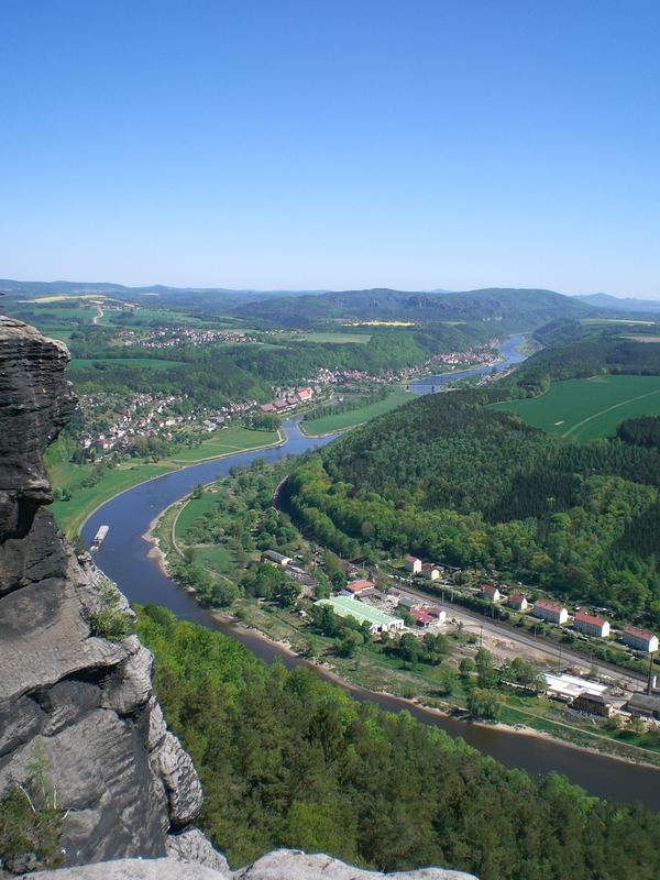 Elbschleife vom Lilienstein