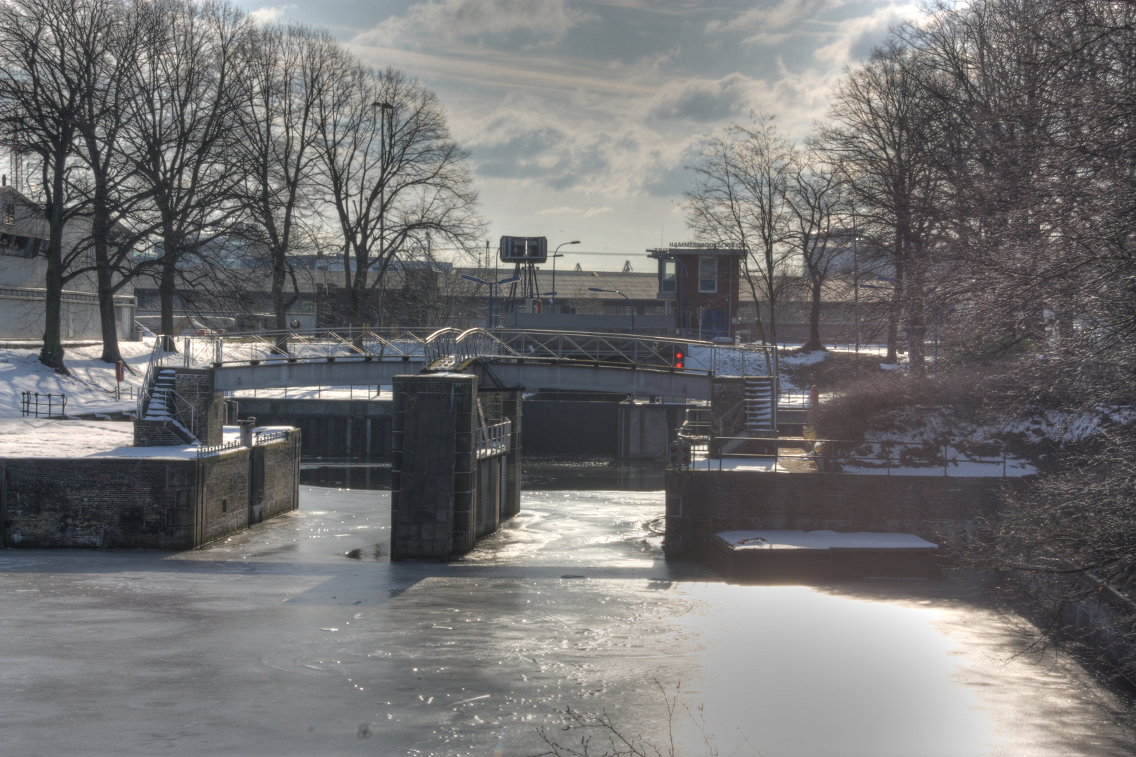 Elbschleuse Hamburg Großmarkt