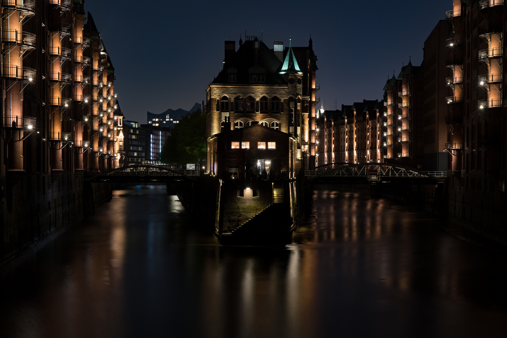 Elbschlößchen in der Speicherstadt