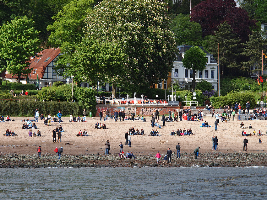 Elbstrand bei Övelgönne