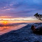 Elbtal im Morgengrauen