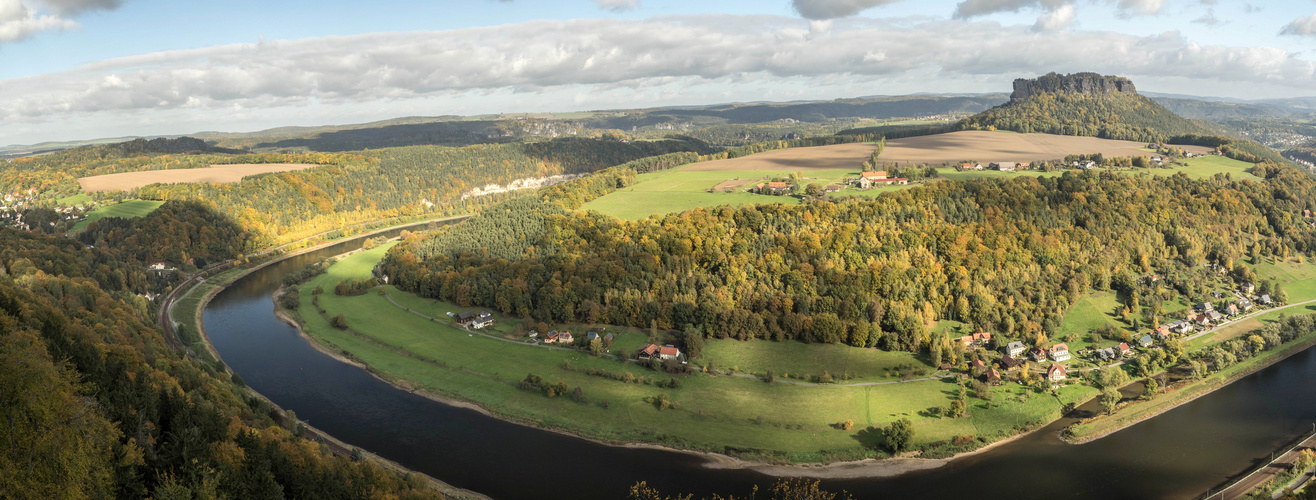 Elbtal mit Lilienstein