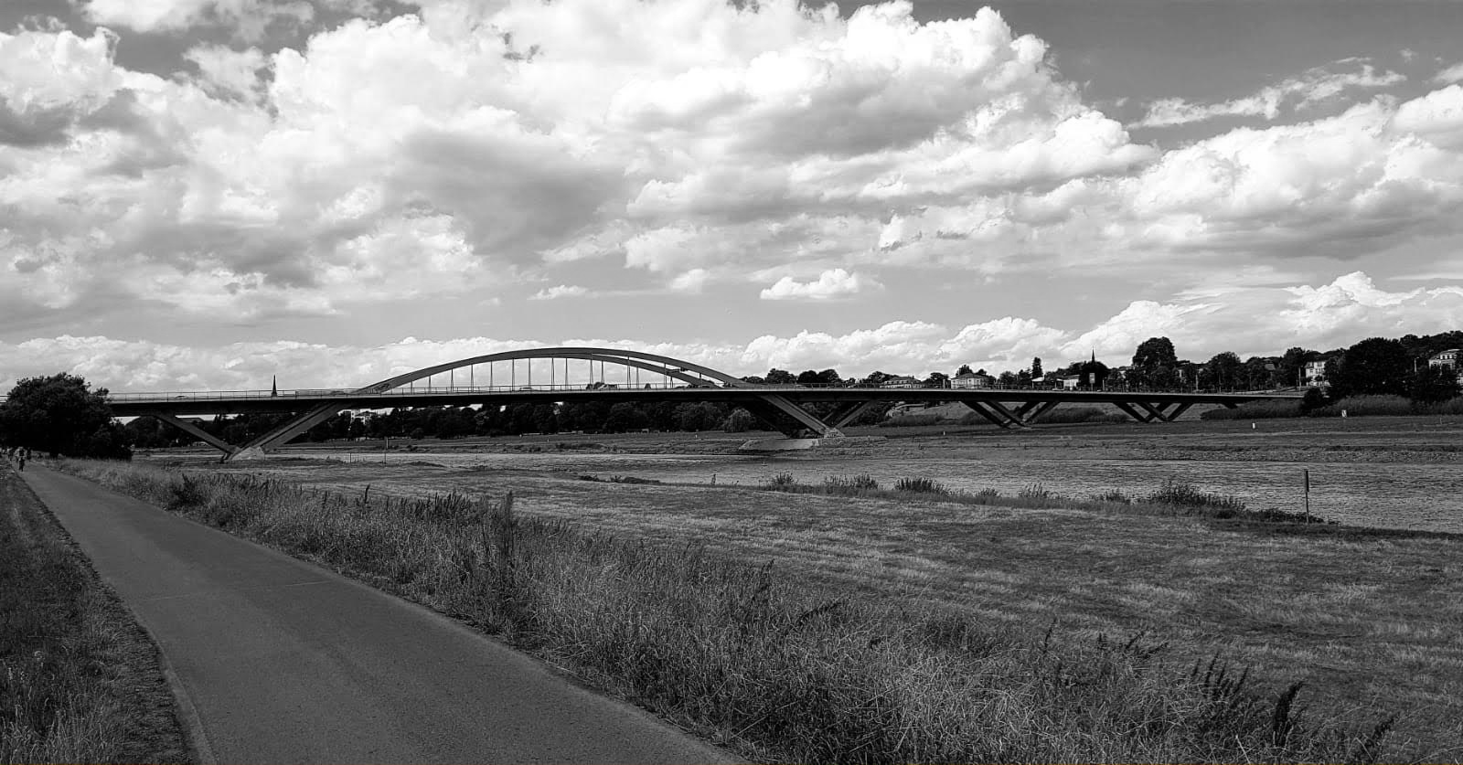 Elbtal mit Waldschlößchenbrücke