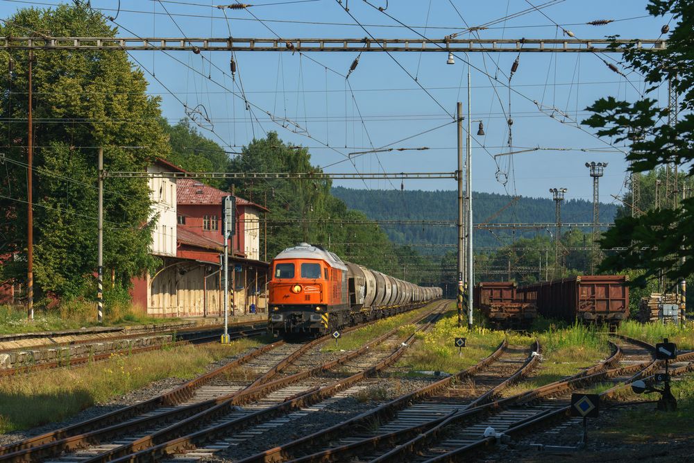 Elbtalumleiter Bahnlogistik 24 in Vojtanov II