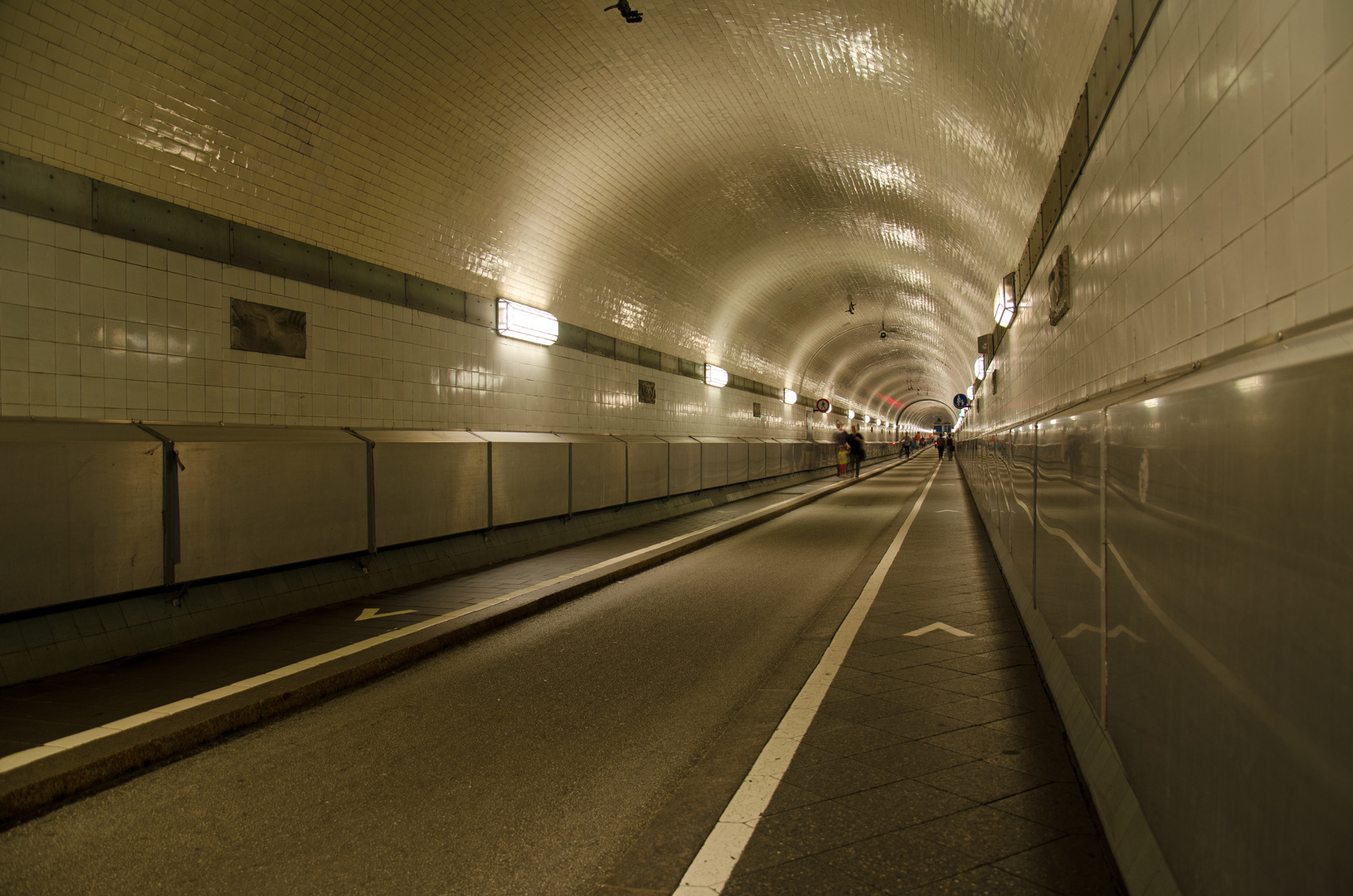 Elbtunnel im Hamburg