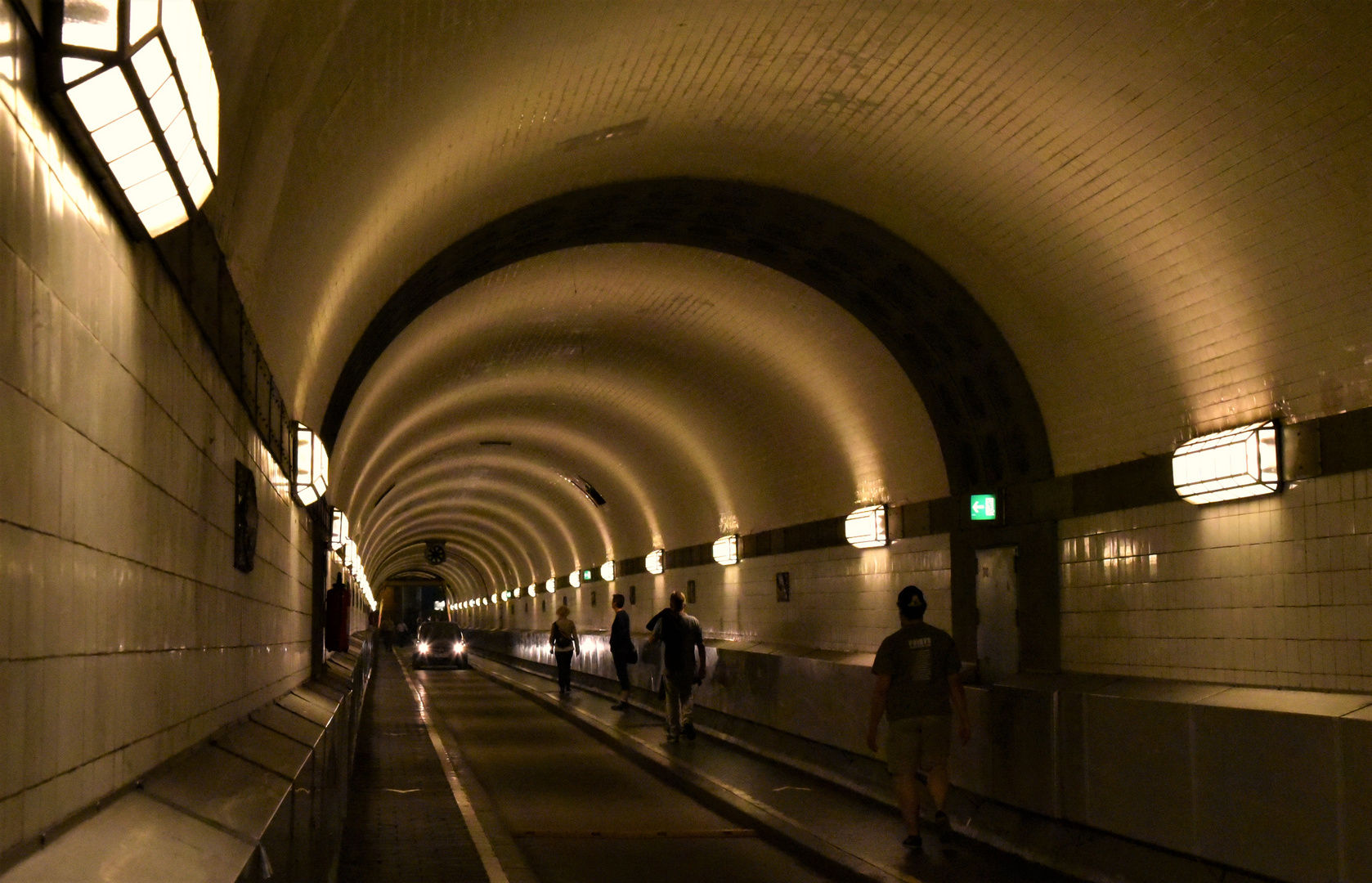 Elbtunnel in Hamburg