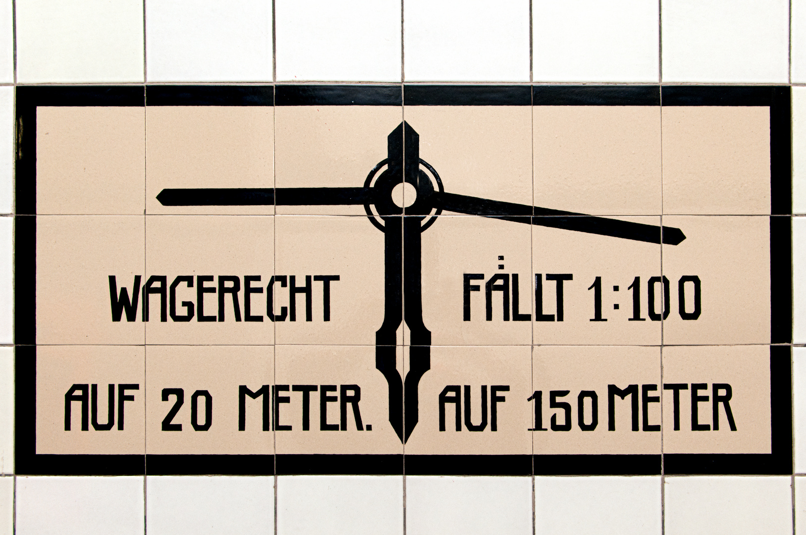 elbtunnel waagerecht schild