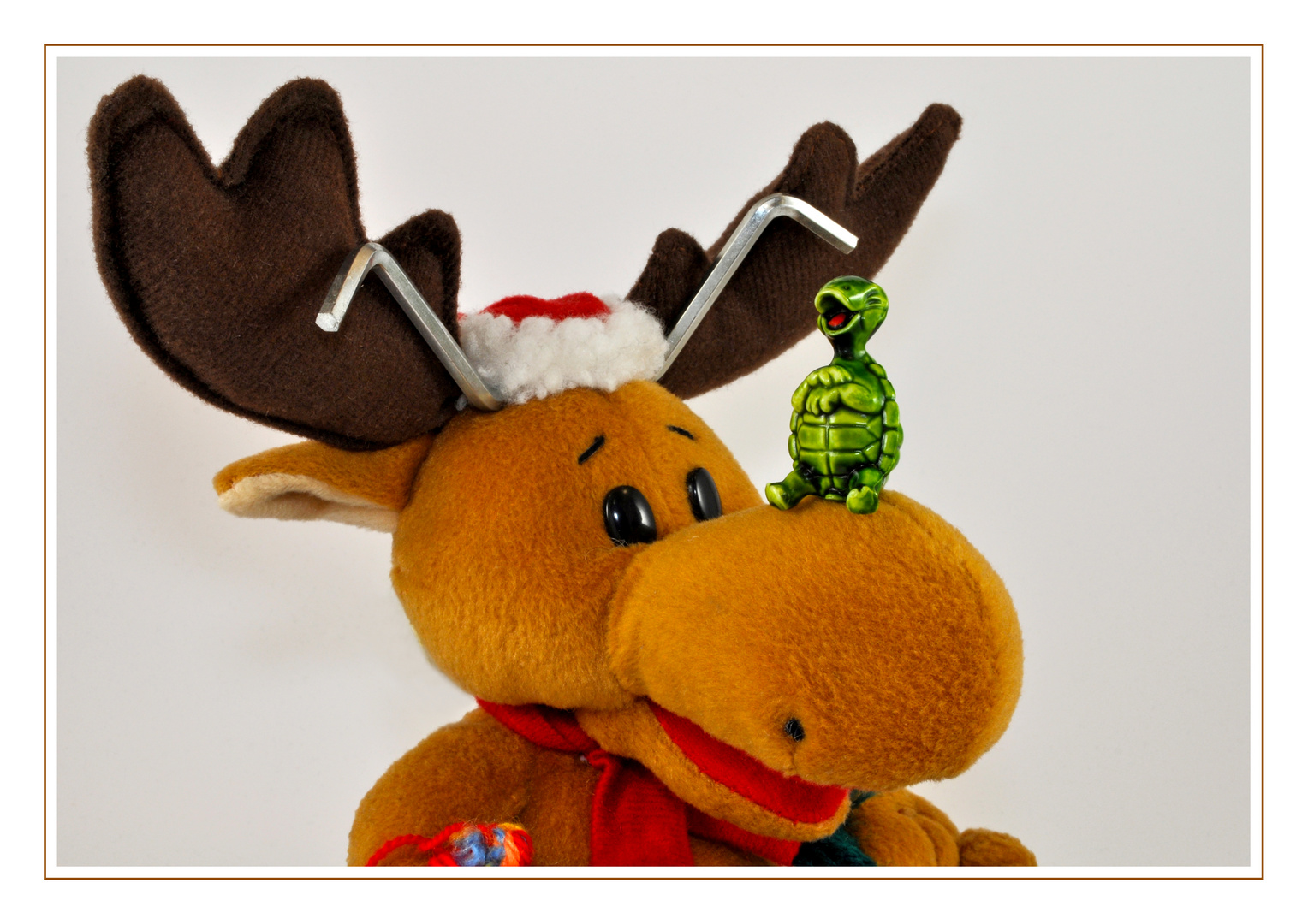 Elch Test Bestanden Foto Bild Stillleben Tabletop Mein Fc Maskottchen Bilder Auf Fotocommunity