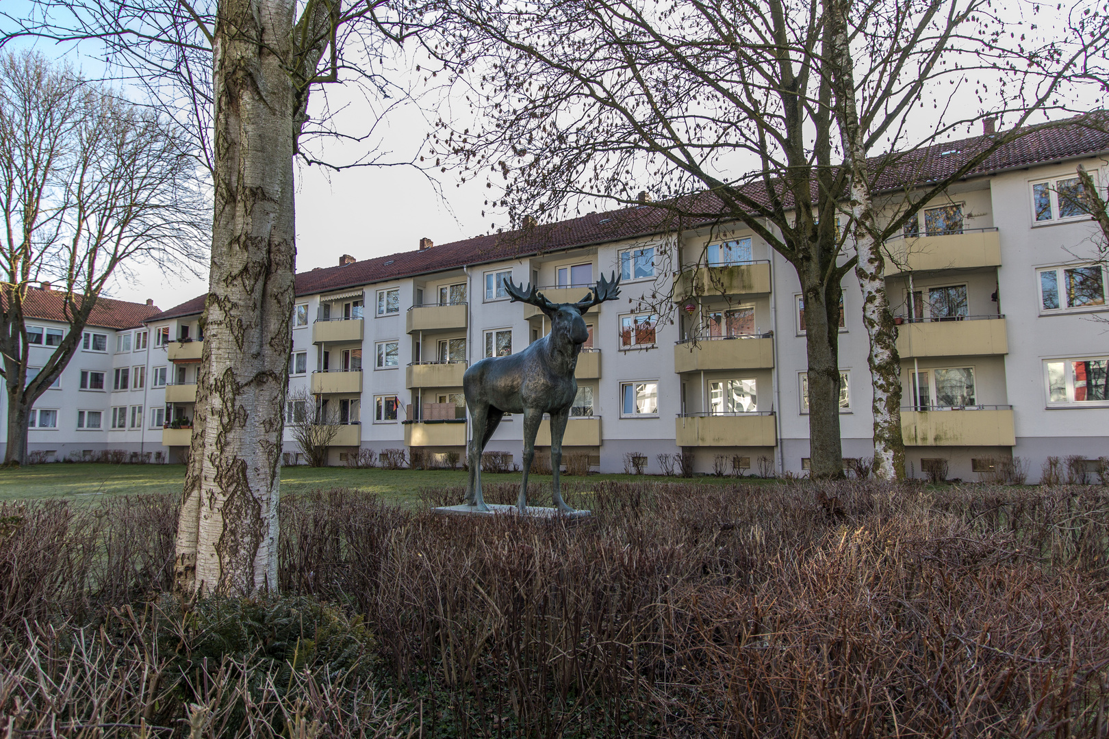 Elchskulptur Bremen Kattenesch