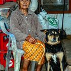 Elder Balinese woman