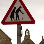 "elderly people crossing" in England :-)