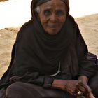 Elderly woman smiling