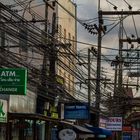 Electric wires in KOH SAMUI