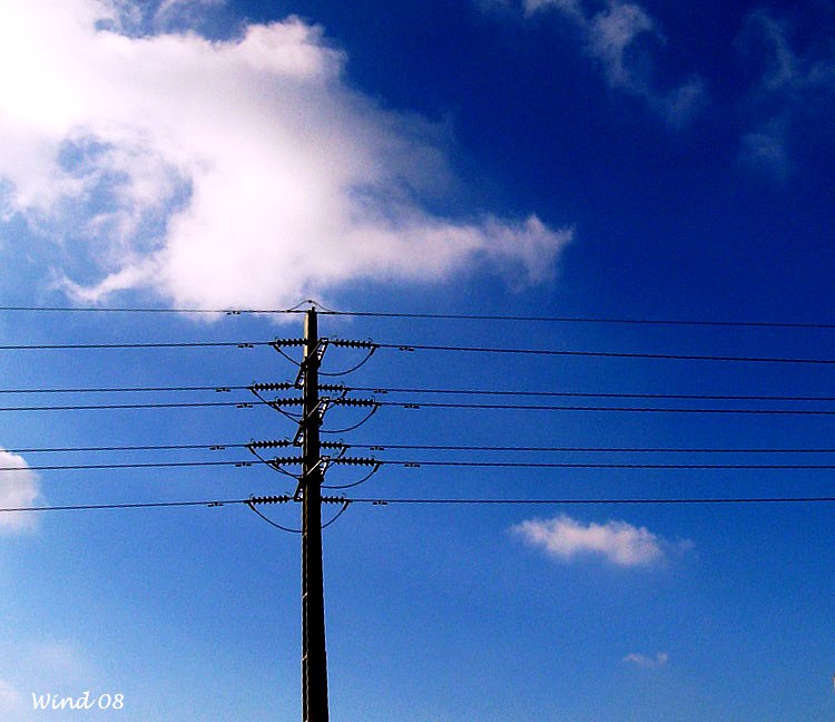 Electricity and sky