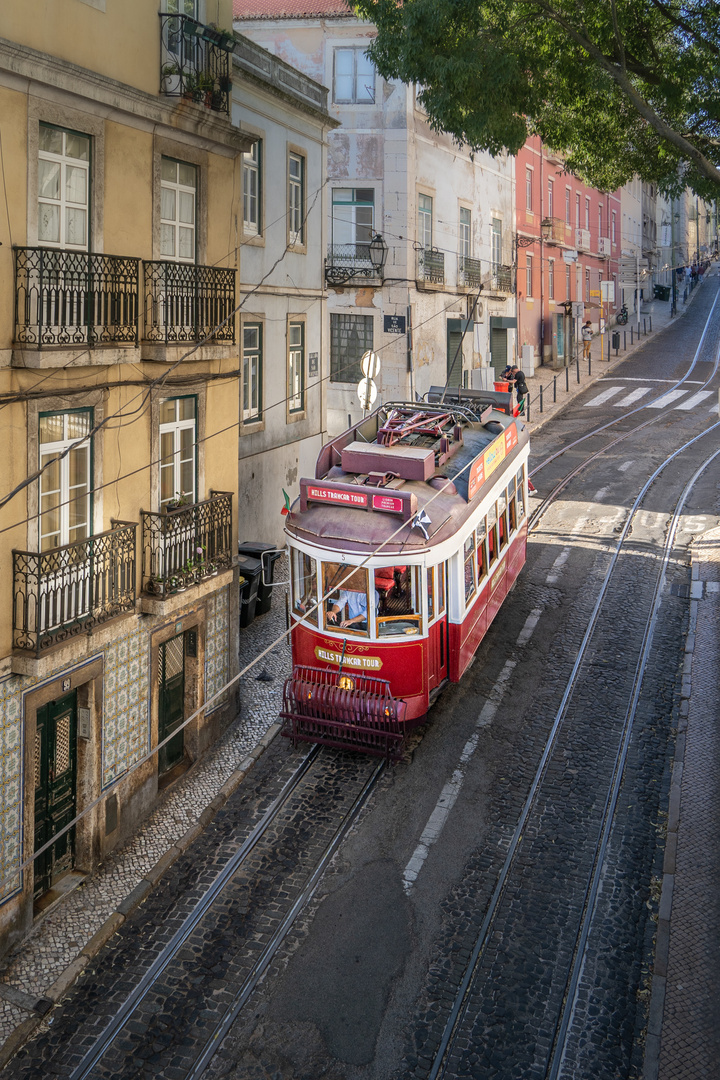 Eléctricos de Lisboa - Rapidez