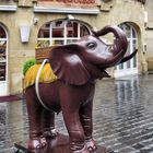 Elefant aus Schokolade