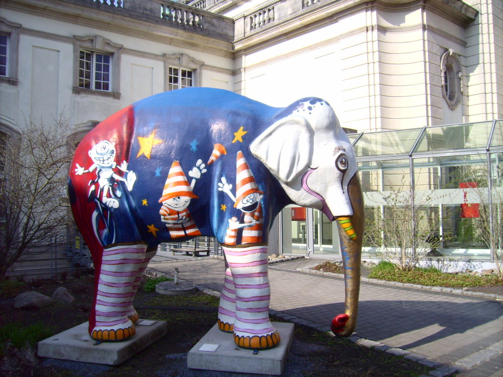 Elefant in Bad Oeynhausen