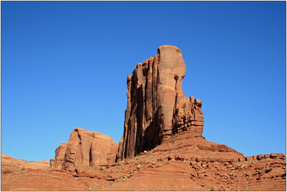 Elefant in Monument Valley ?