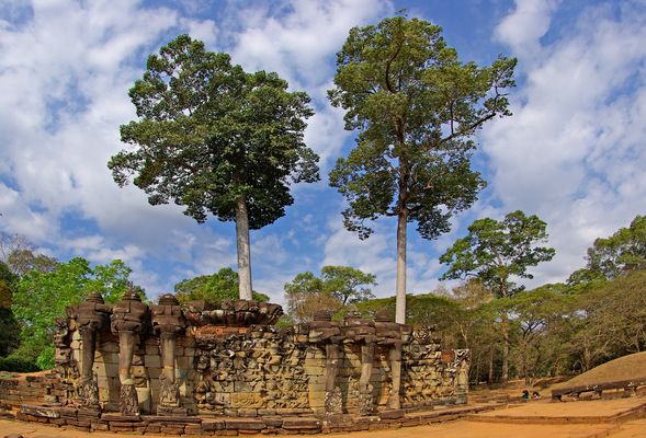 Elefantenterrasse (Fortsetzung)