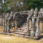 Elefantenterrasse in Angkor Thom