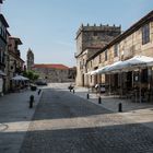 Elegante calle de Cambados