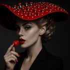 Eleganz unter dem Fliegenpilzhut