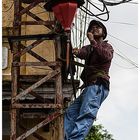 Elektriker, Serie Handwerker und Händler in Vietnam