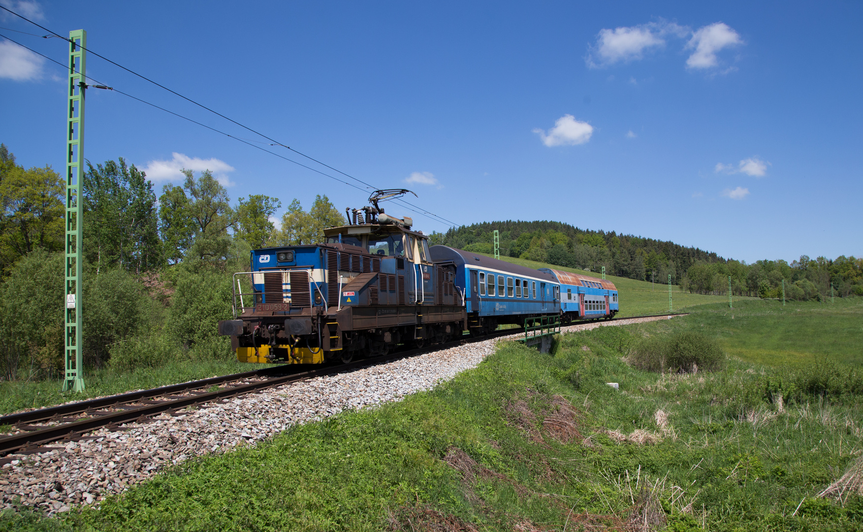 Elektrische Bahn Rybník - Lipno