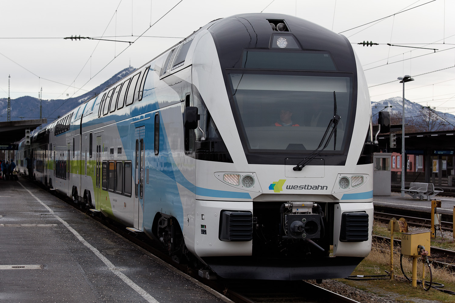 Elektrischer Doppelstock-Triebzug KISS der WESTbahn