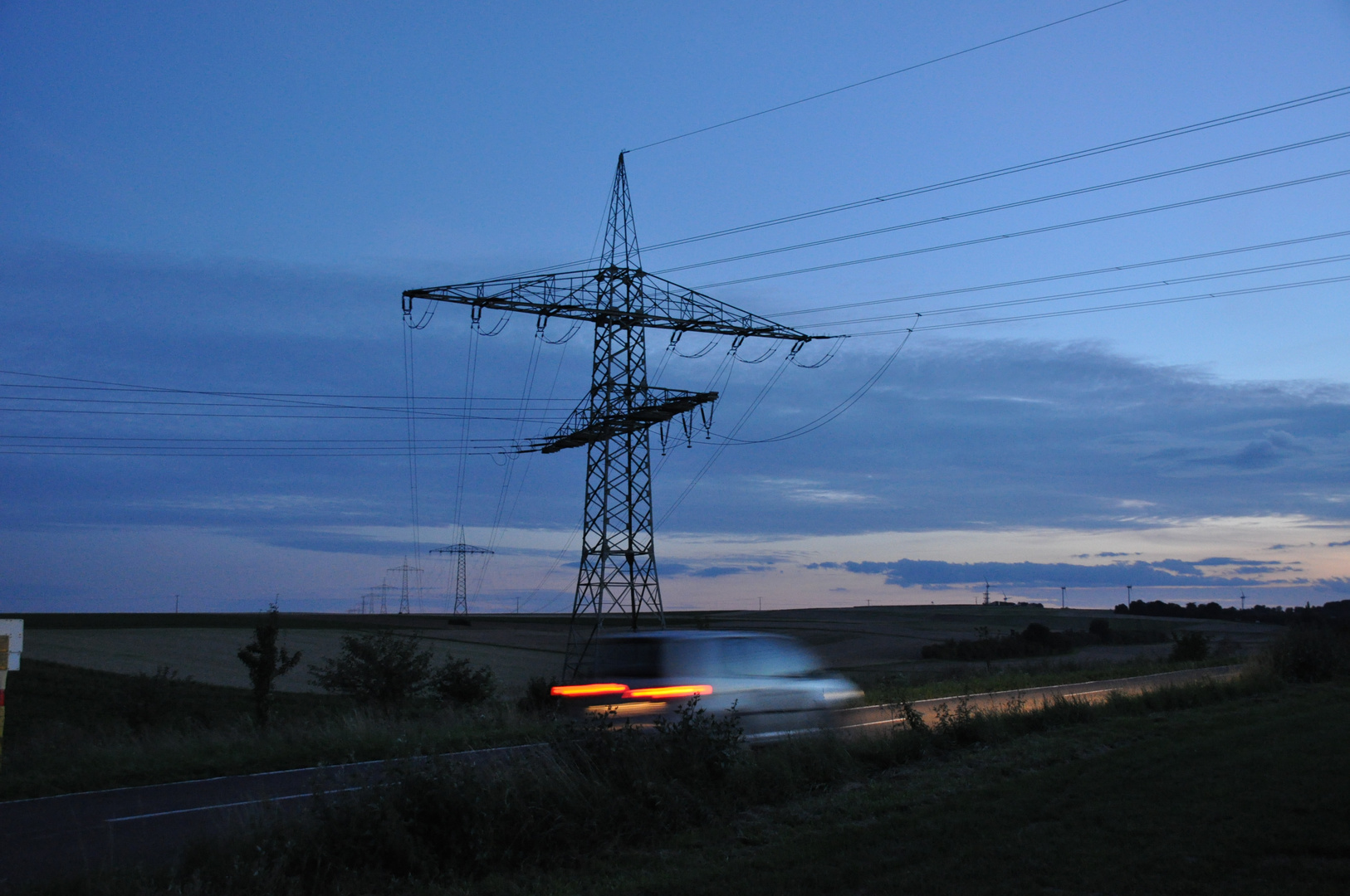 Elektrizität auch bei Nacht