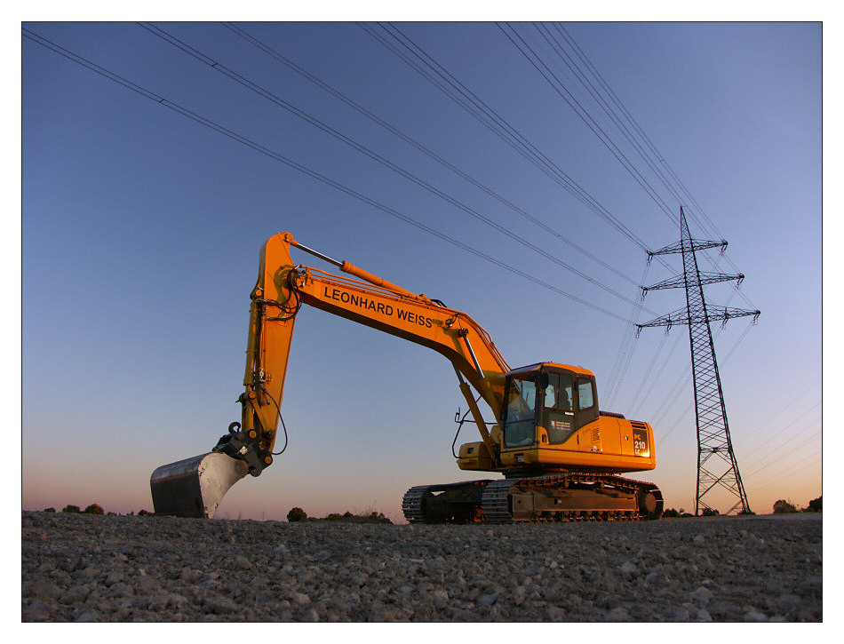 Elektro-Bagger :-)