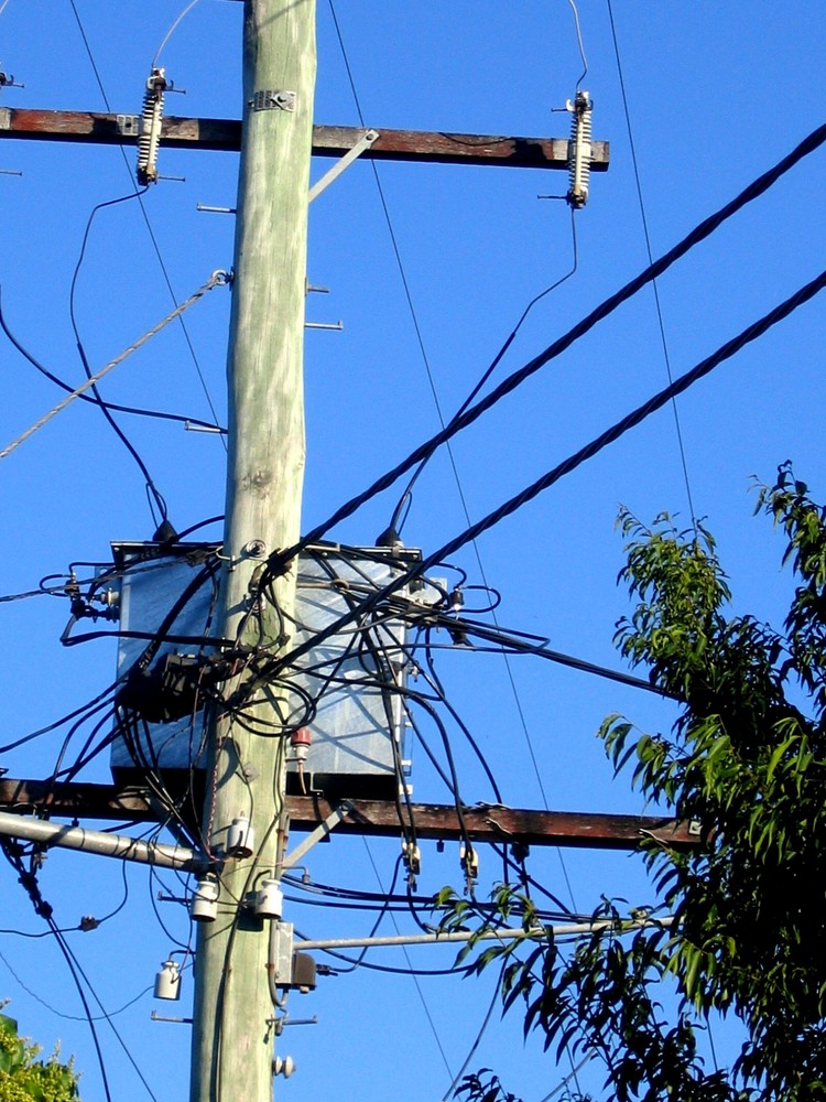 Elektroanlage in Australiens Hinterland (Montsville)