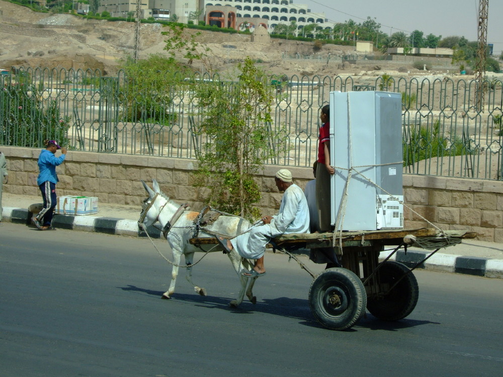 Elektronikmarkt Auslieferung auf ägyptisch