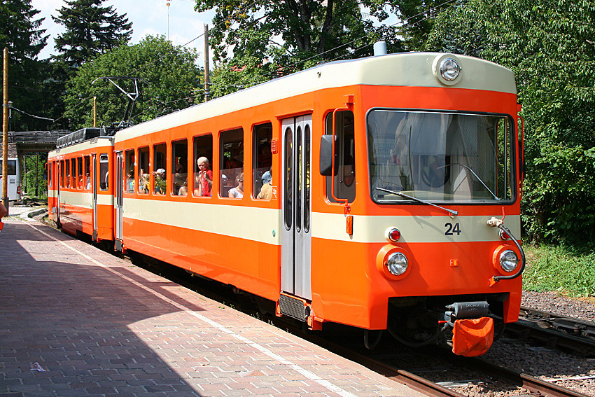 Elektrotriebwagen 24 der Rittnerbahn