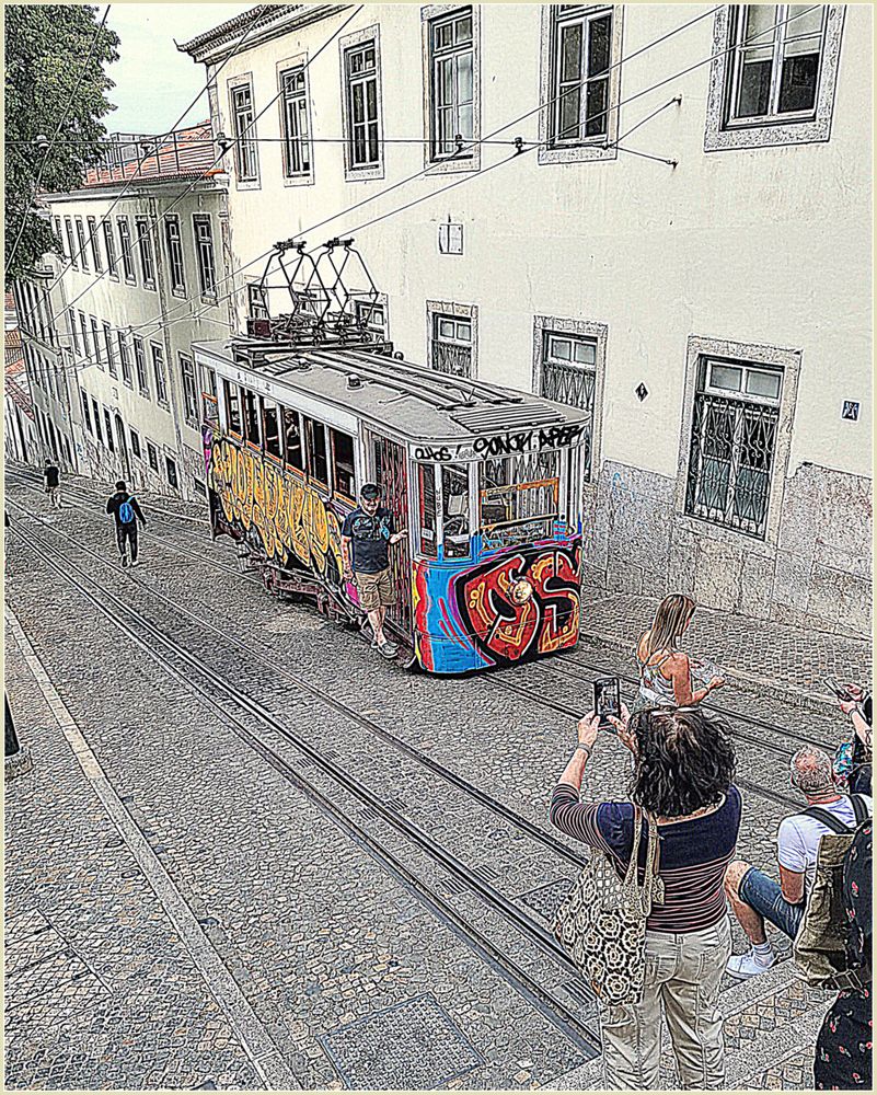 ...Elevador da Gloria!...Lisbona