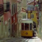 Elevador de Bica im Bairro Alto, Lisboa