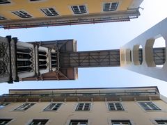 Elevador de Santa Justa aus einer anderen Sicht ...