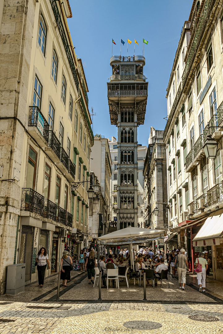  Elevador de Santa Justa.