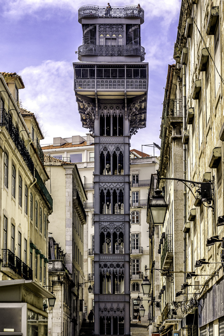 photo Santa Justa Lift Lissabon elevador de santa justa lissabon foto bild world architektur portugal bilder auf fotocommunity