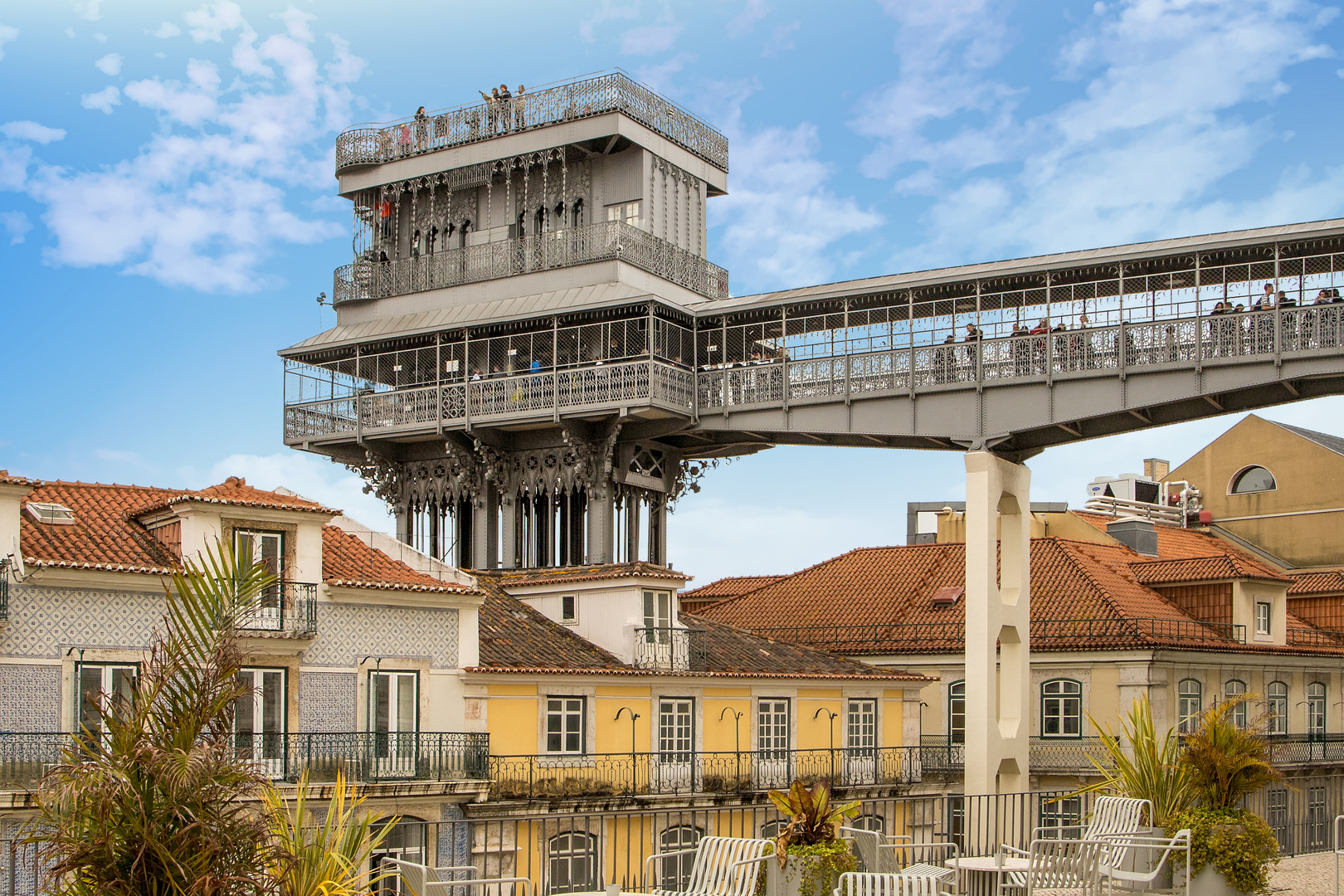 Elevador de Santa Justa, Lissabon 2019