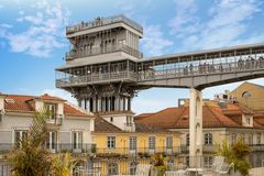 Elevador de Santa Justa, Lissabon 