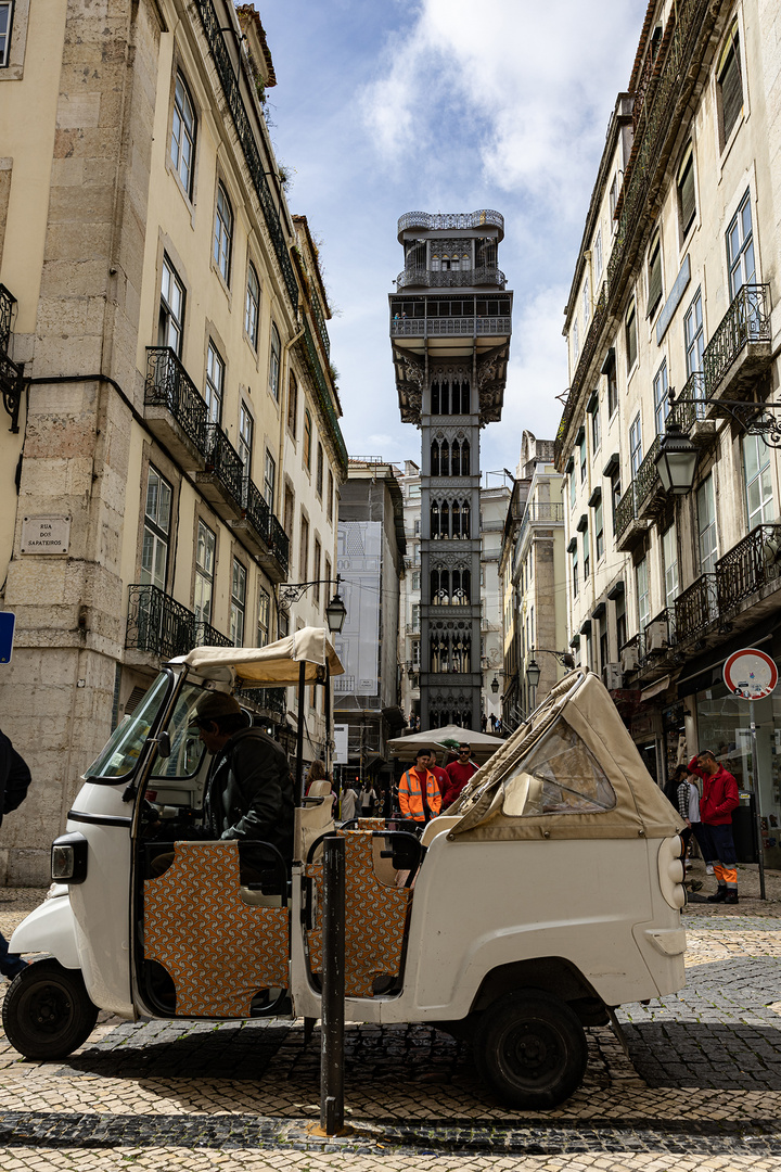 Elevador de Santa Justa, Lissabon