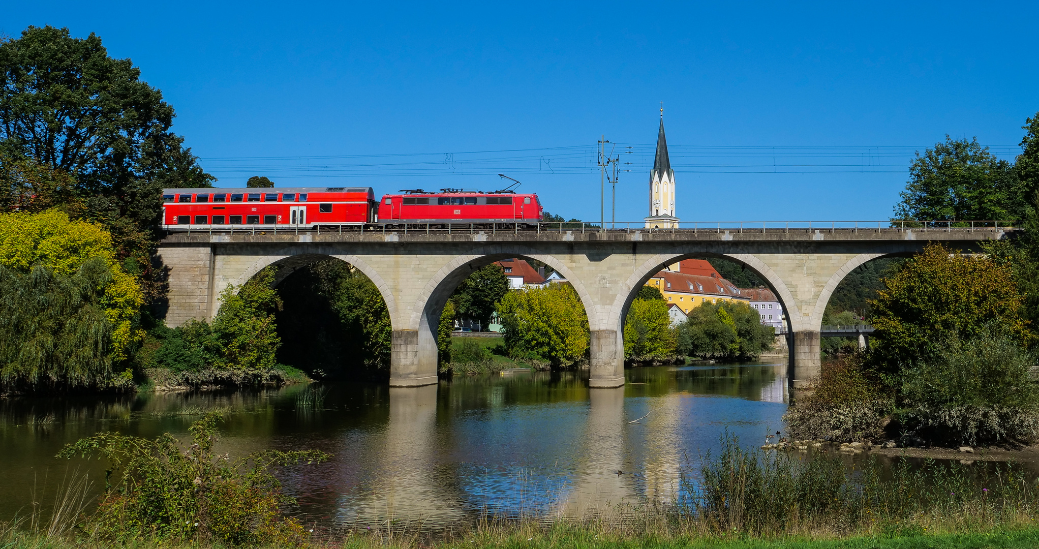 Elfer über der Vils