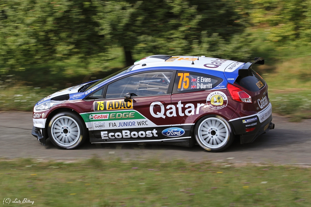 Elfyn Evans im Fiesta R5