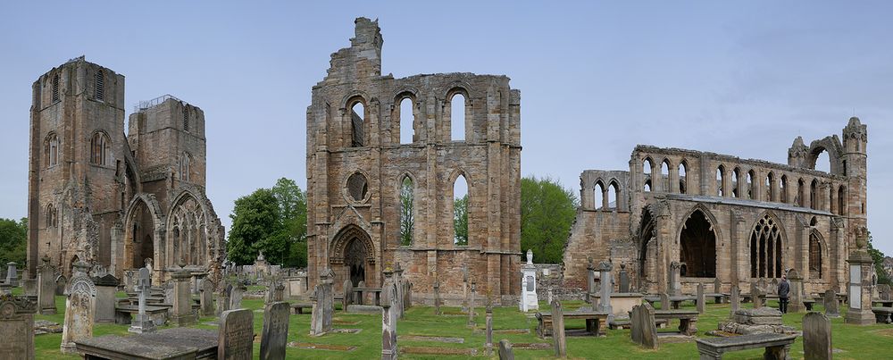 Elgin Cathedral Panorama