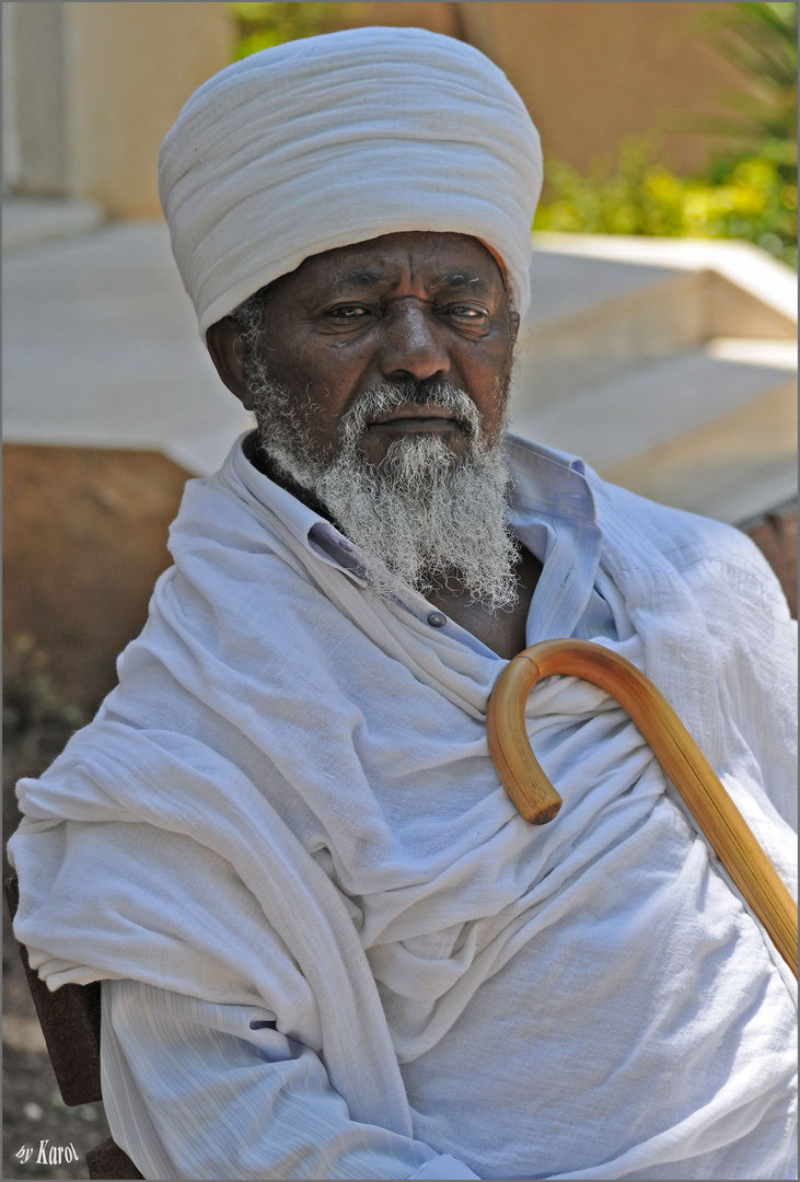 Eliahuu-Ethiopian geistige Führer(leader)